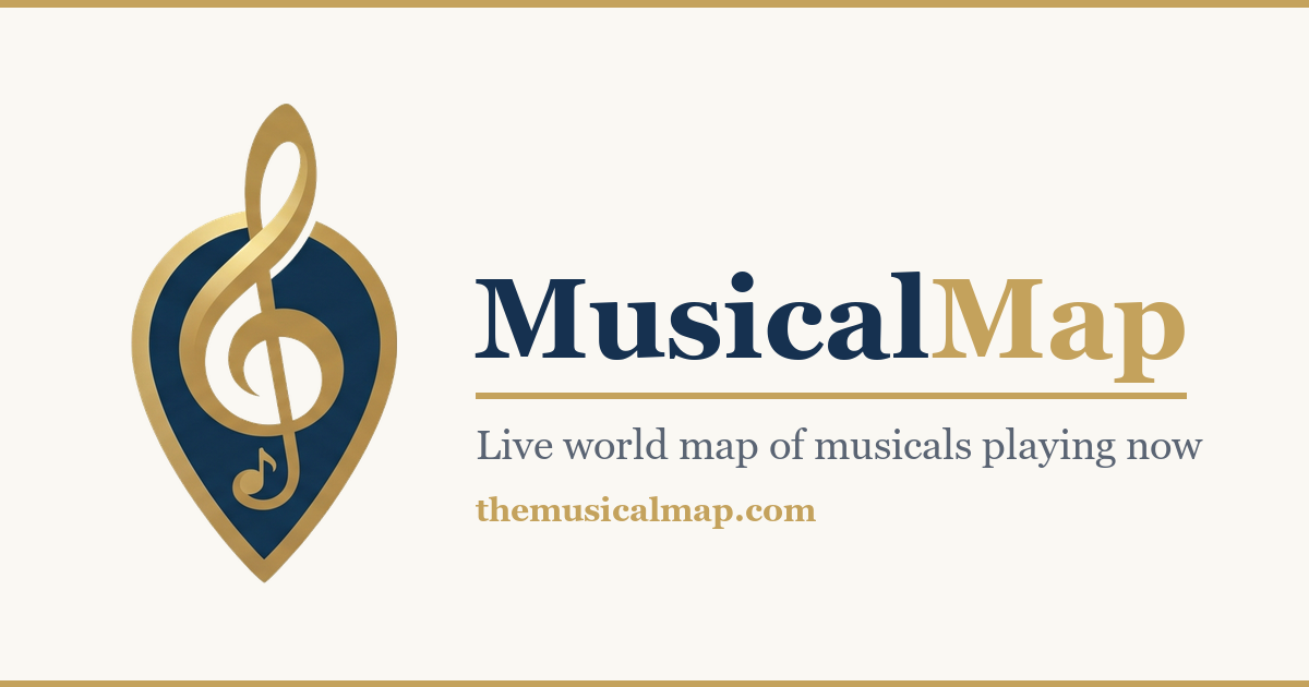 Rustler Musical Map MusicalMap — Live World Map of Musicals